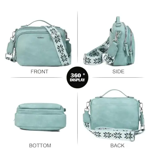 Gladdon Borsa a tracolla Donna Multicolore 2905175 miniatura 3