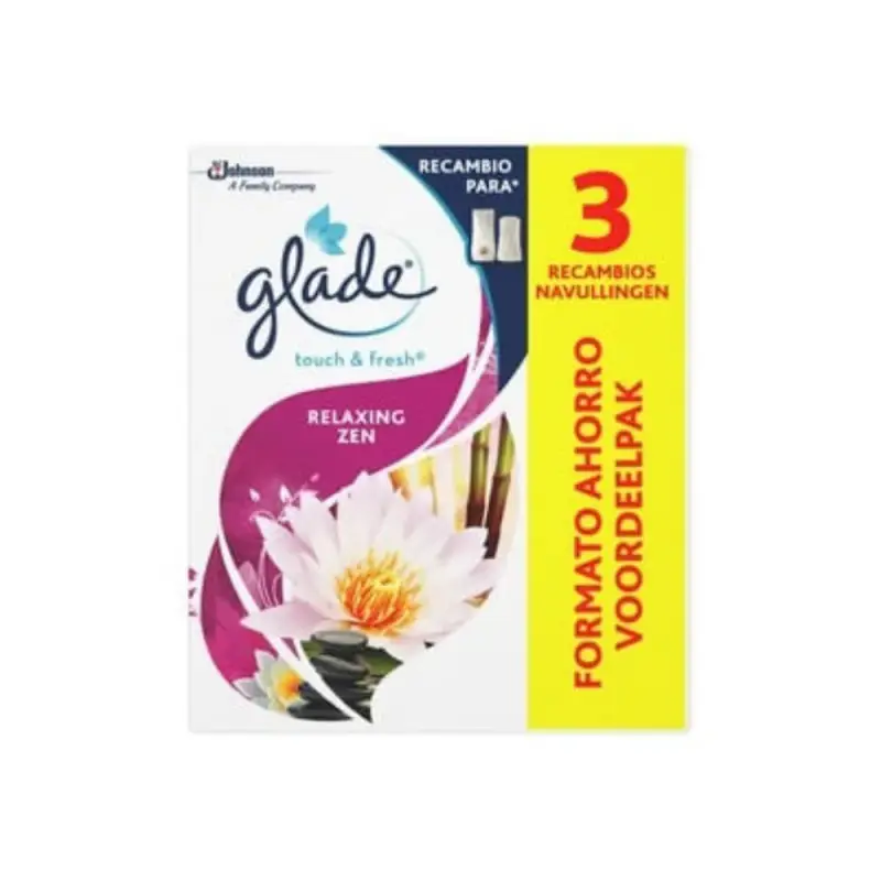 Amb Glade One Touch Rilassante Zen 3 Ricambi