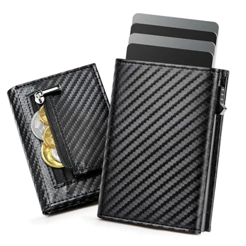 GlasFlength Portamonete Uomo Nero 943162