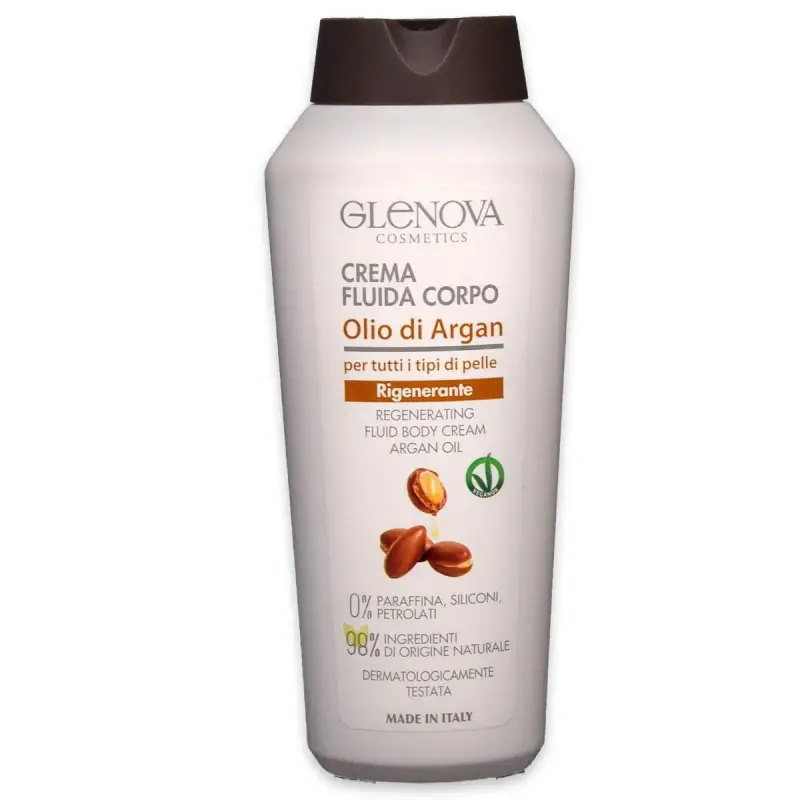 crema fluida corpo rigenerante olio di argan 300 ml