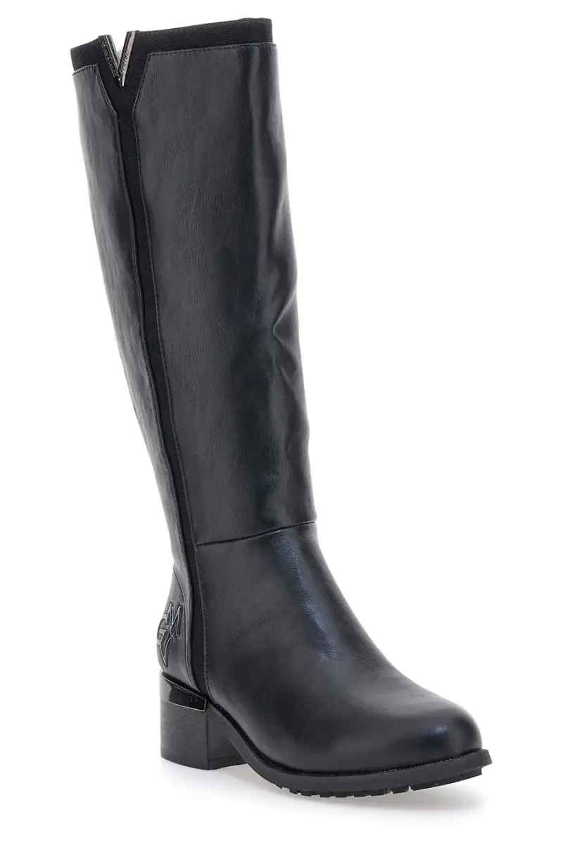 Stivali Neri Alti GIAN MARCO VENTURI SV0183 [NERO] miniatura 2