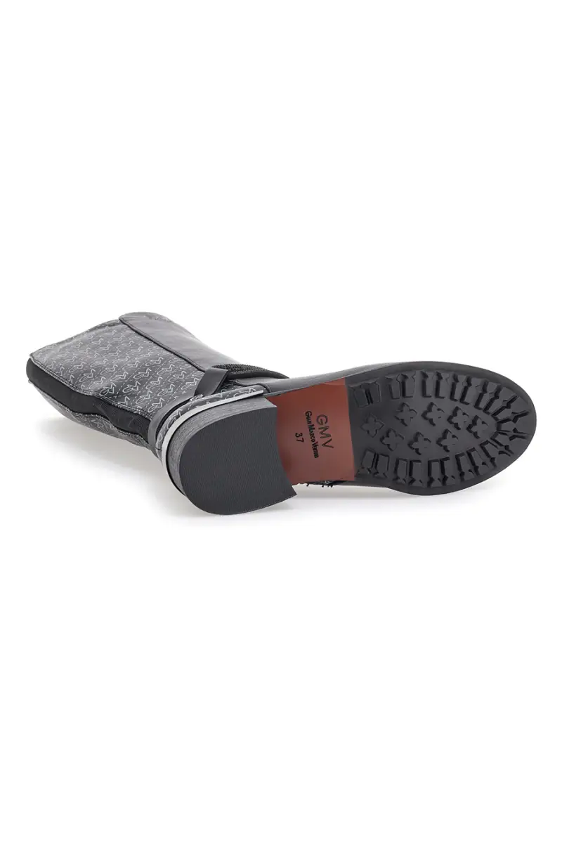 Stivali neri con cinturino GIANMARCO VENTURI SV0194 [NERO] miniatura 5