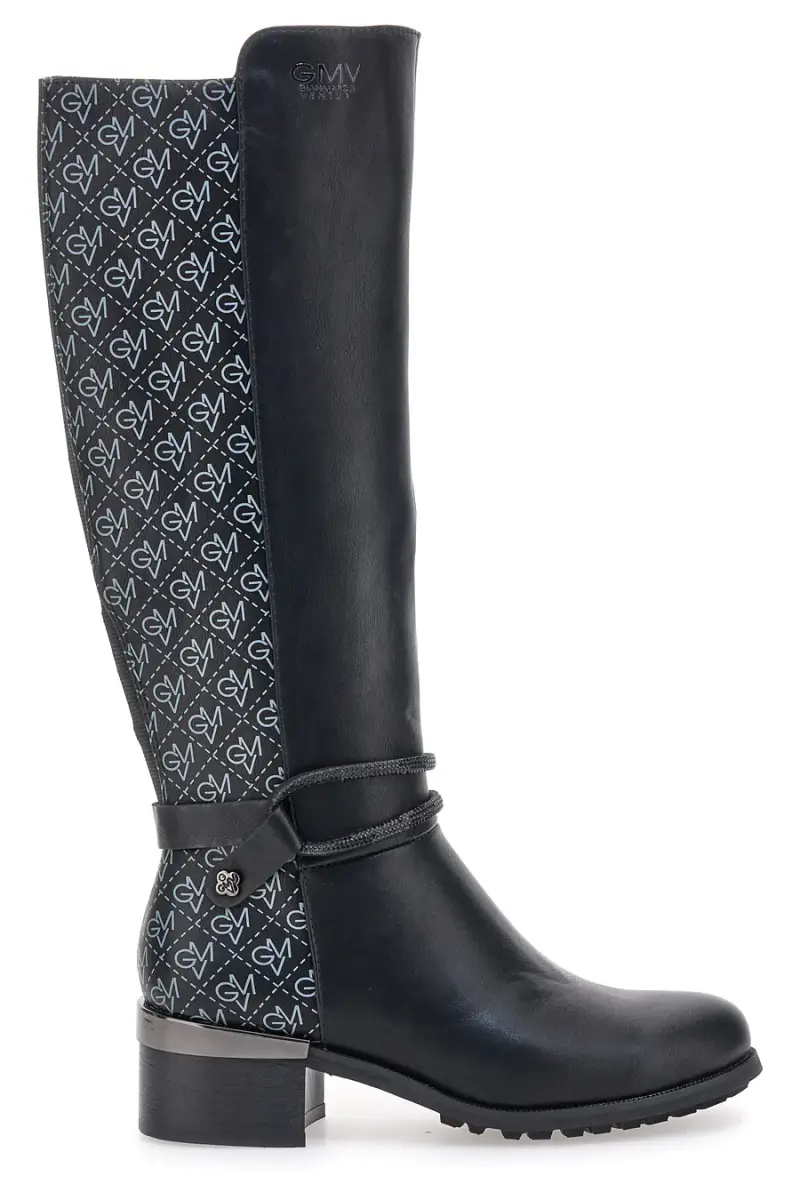 Stivali neri con cinturino GIANMARCO VENTURI SV0194 [NERO]