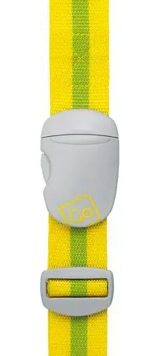 Cintura per valigia Go Travel 177.101 Giallo