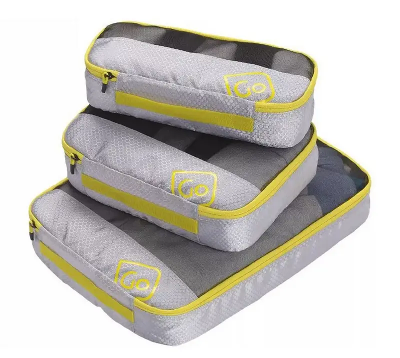 Organizer per valigia 3 pezzi Go Travel