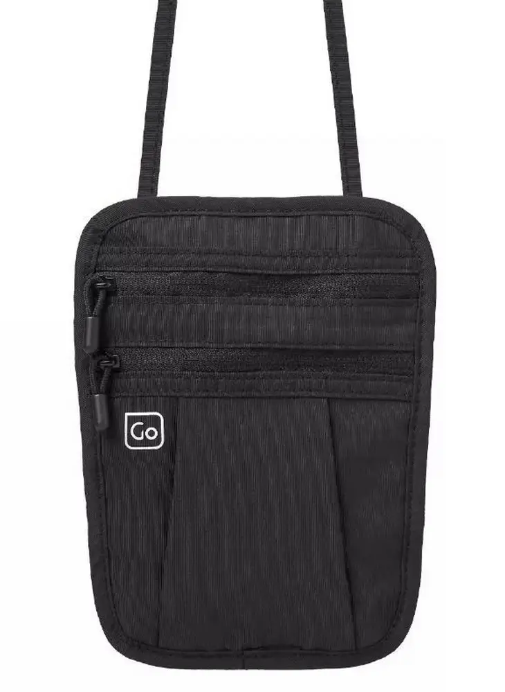 Portadocumenti da viaggio Go Travel Nero