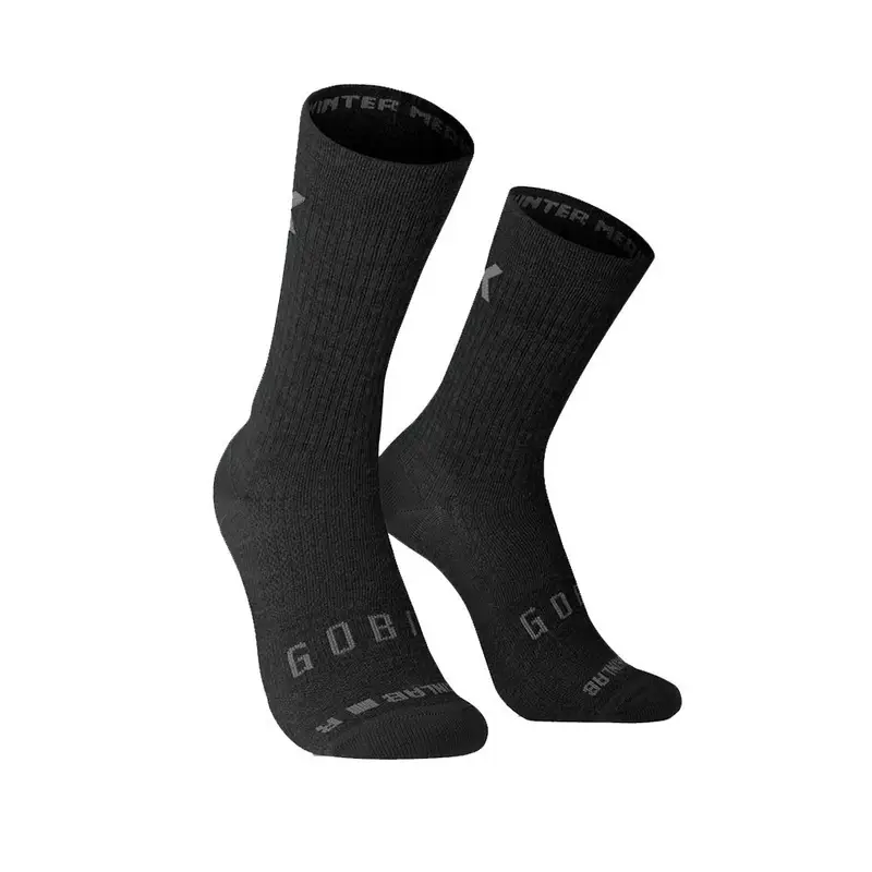 Calze Ciclismo Merino Coal Uomo S/M