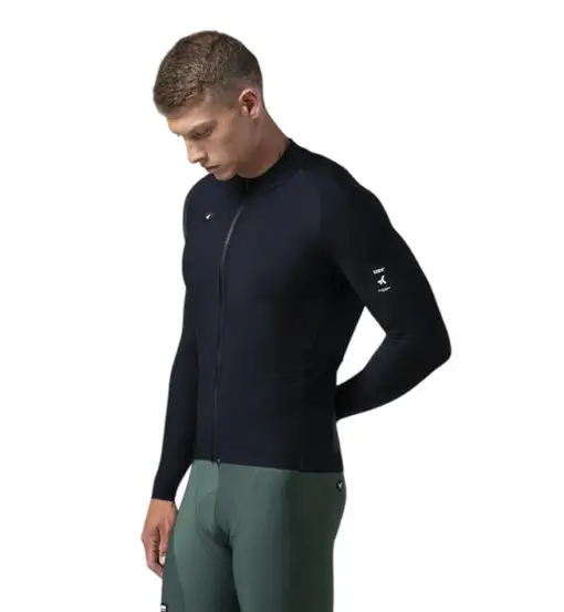 Pacer Solid 2 0 - maglia ciclismo manica lunga - uomo Black