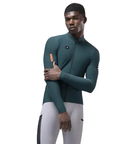 Pacer Solid 2.0 - maglia ciclismo manica lunga - uomo Green