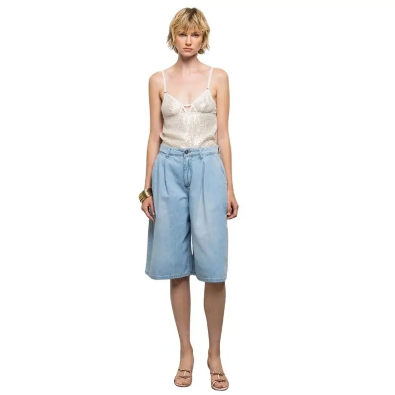 God-save-denim Bermuda Donna Denim 4292872 miniatura 3