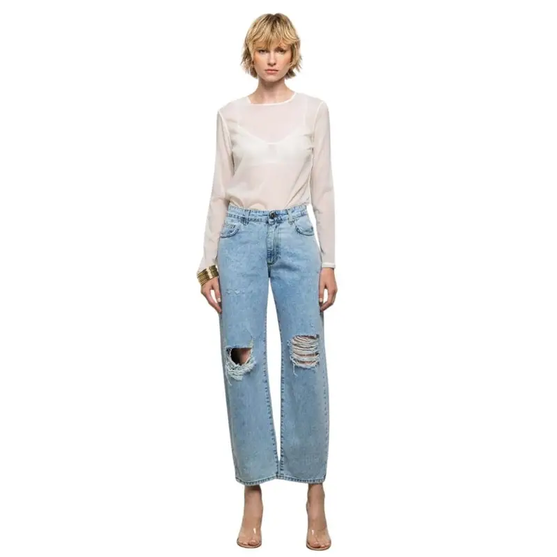 God-save-denim Jeans Donna Denim 4292873 miniatura 2
