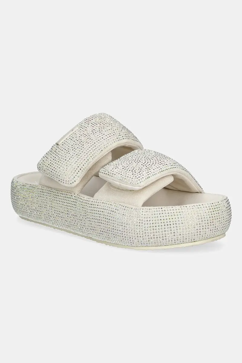 ciabatte slide donna colore beige RR2N4123