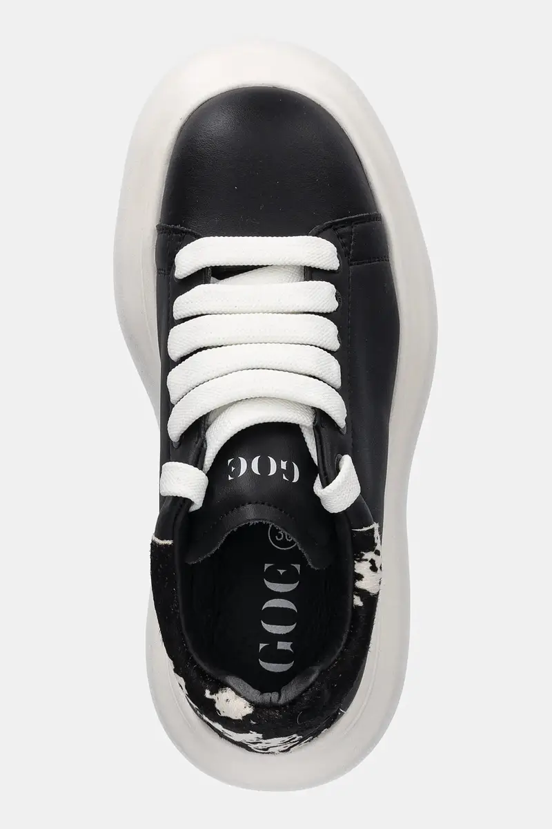 sneakers in pelle donna colore nero SS2N4001 BLACK miniatura 4