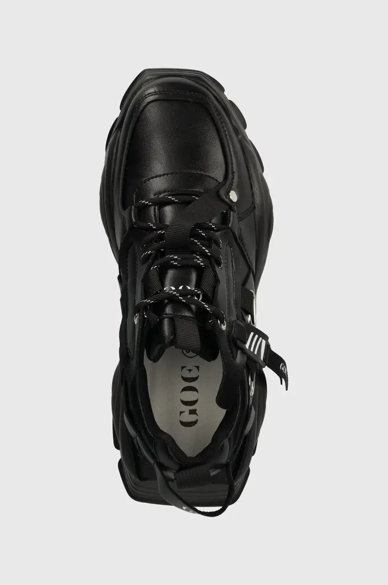 sneakers in pelle MM2N4014.BLACK Nero miniatura 4