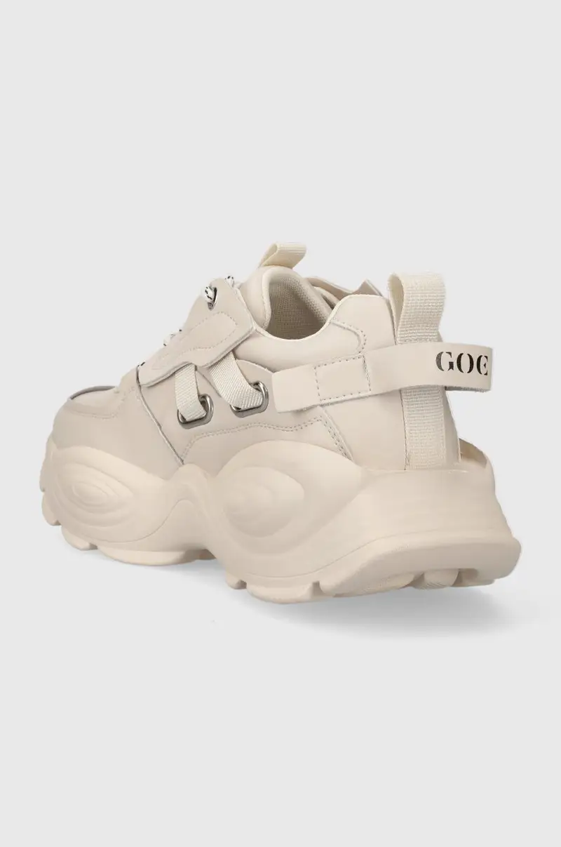 sneakers in pelle MM2N4015.BEIGE miniatura 3