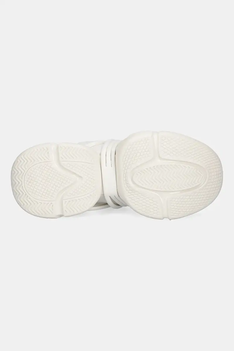 sneakers in pelle OO2N4027 donna colore beige OO2N4027 WHITE miniatura 5