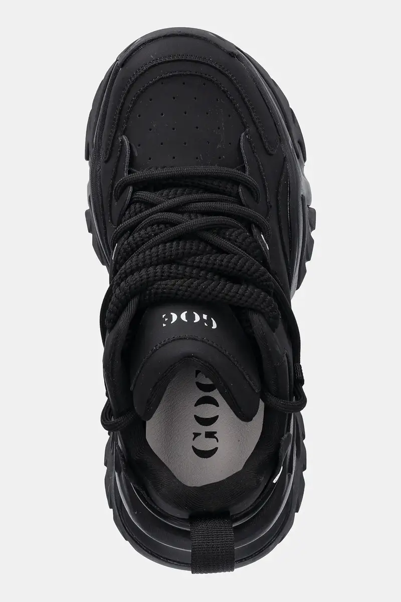 sneakers in pelle SS2N4008 donna colore nero SS2N4008 BLACK miniatura 4