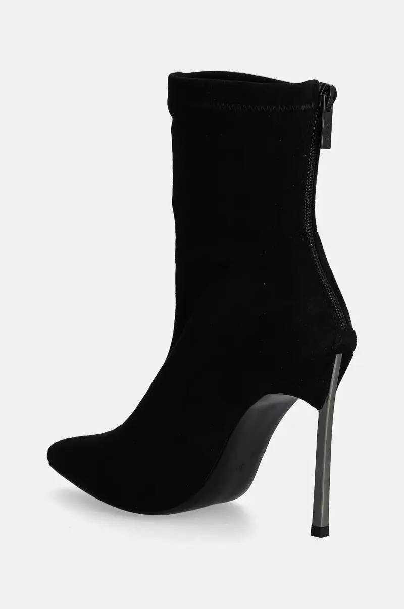 stivaletti alla caviglia donna colore nero OO2N4221 BLACK miniatura 3