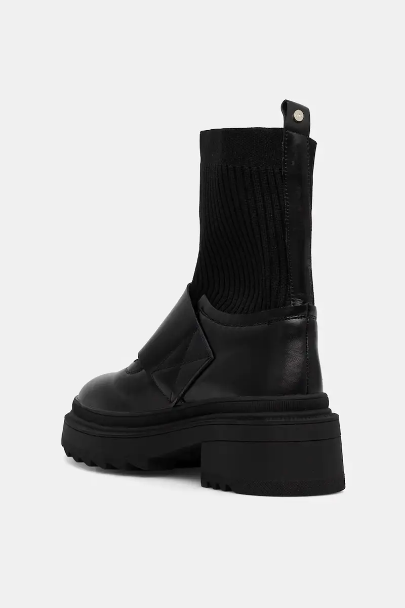 stivaletti alla caviglia donna colore nero SS2N4071 BLACK miniatura 3