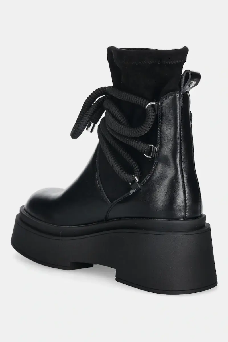 stivaletti alla caviglia donna colore nero SS2N4132 BLACK miniatura 3