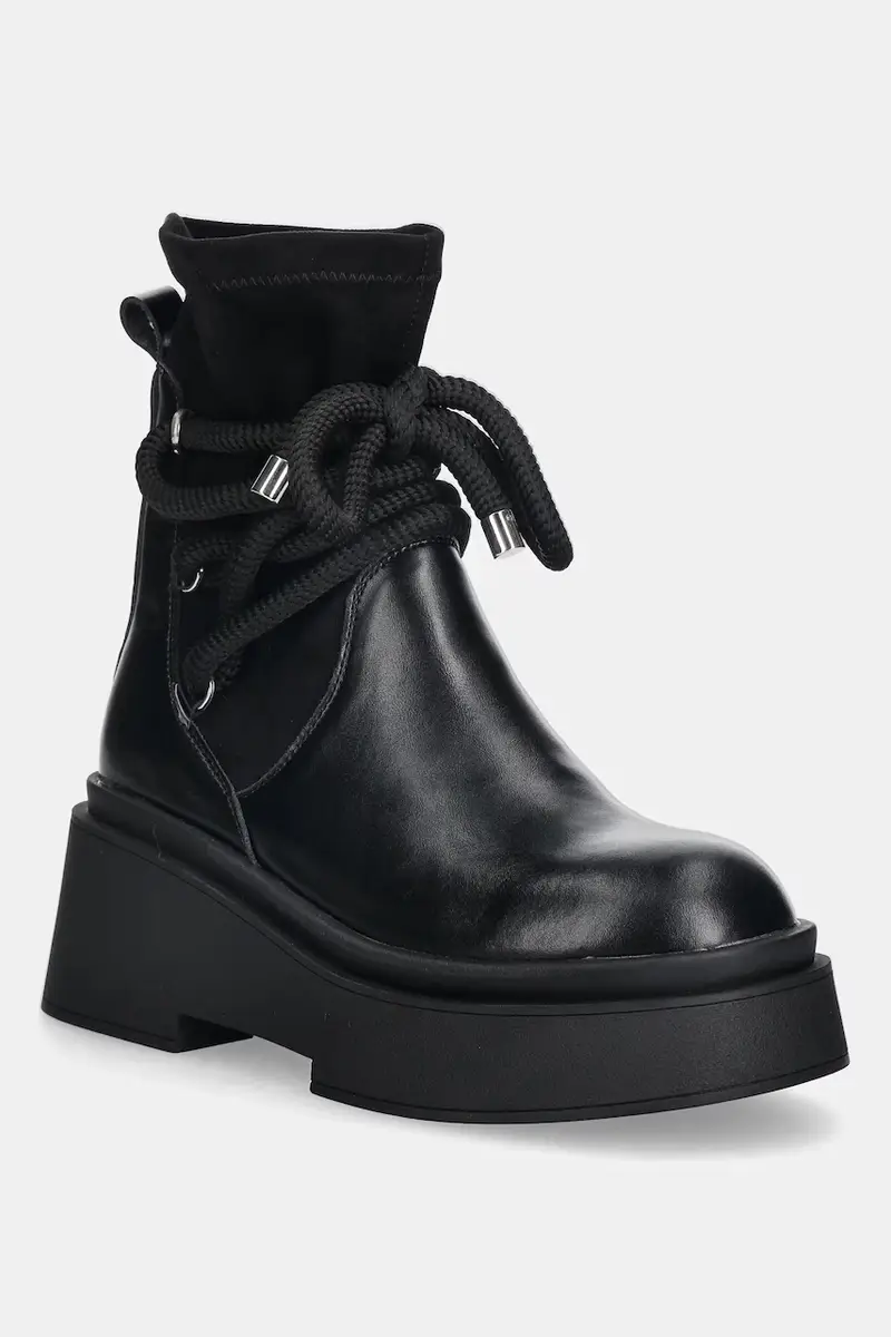 stivaletti alla caviglia donna colore nero SS2N4132 BLACK