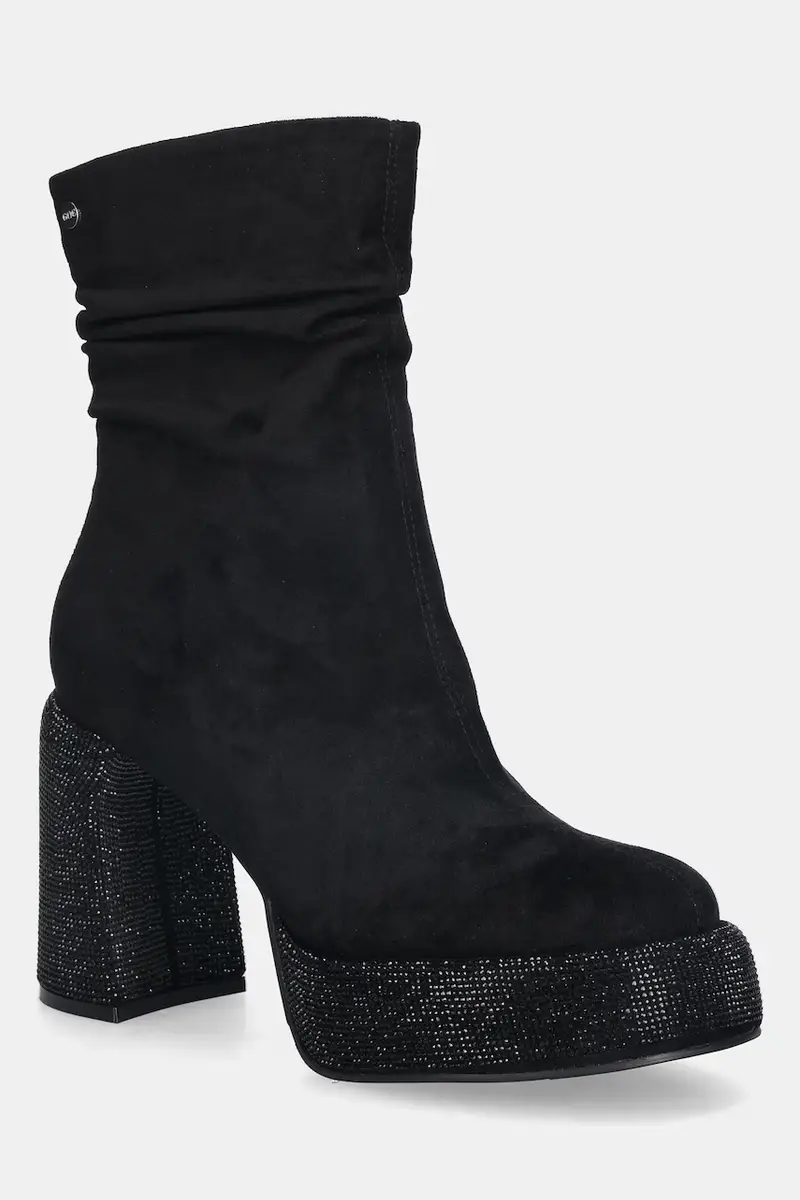 stivaletti alla caviglia donna colore nero SS2N4202 BLACK