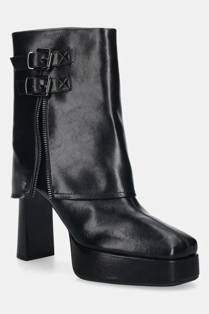 stivaletti alla caviglia donna colore nero SS2N4206 BLACK