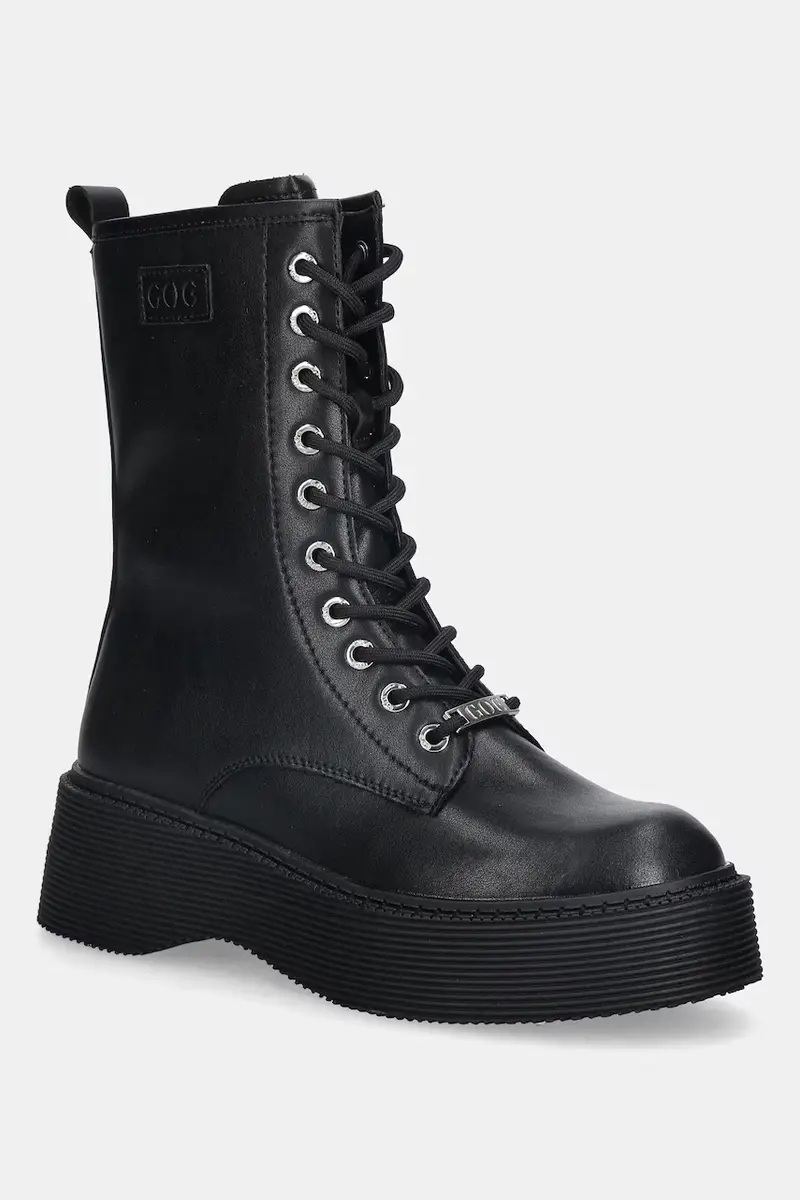 stivaletti alla caviglia in pelle donna colore nero SS2N4130 BLACK