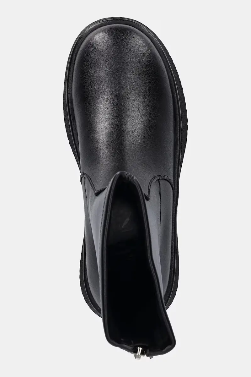 stivaletti alla caviglia in pelle donna colore nero SS2N4142 BLACK miniatura 4
