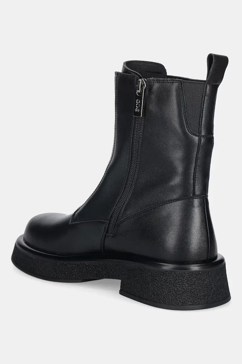 stivaletti alla caviglia in pelle donna colore nero SS2N4145 BLACK miniatura 3