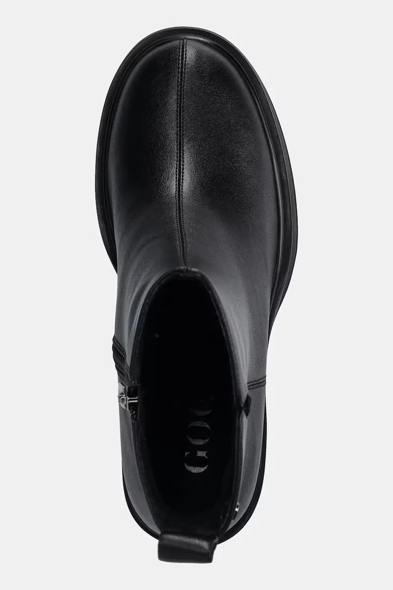 stivaletti alla caviglia in pelle donna colore nero SS2N4154 BLACK miniatura 4