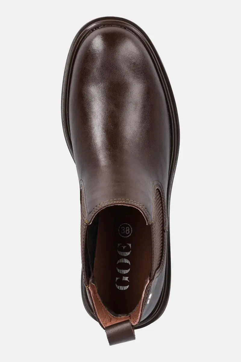 Goe Stivaletti Chelsea Donna Marrone 3250546 miniatura 4