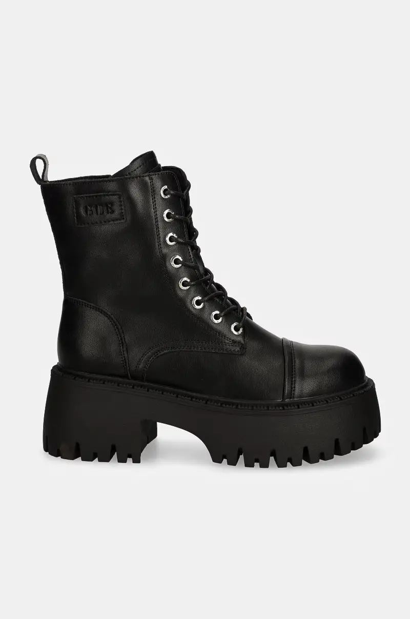 stivali da motociclista in pelle Nero miniatura 2