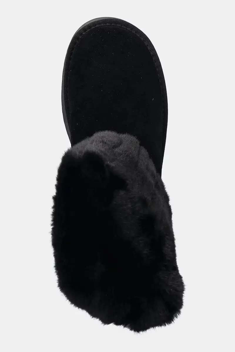 stivali da neve in camoscio colore nero SS2N4307 BLACK miniatura 4