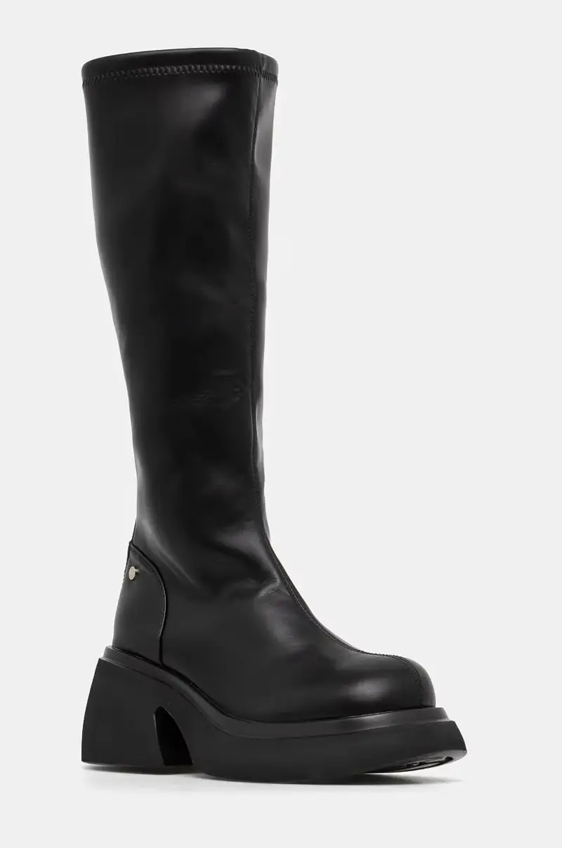 stivali donna colore nero OO2N4404 BLACK