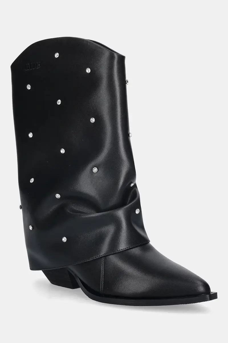 stivali in pelle donna colore nero SS2N4217 BLACK