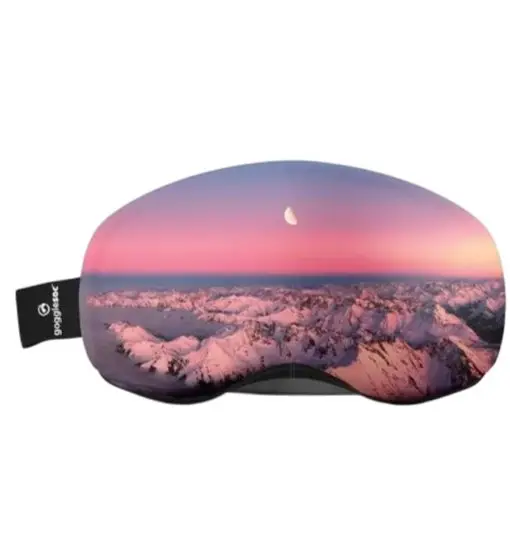 Starry Nights Soc - protezione per maschera sci Dark Pink