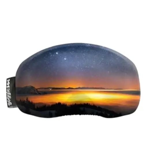 Starry Nights Soc - protezione per maschera sci Orange