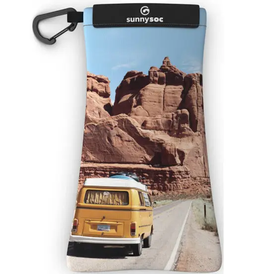 Vanlife Sunnysoc - custodia per occhiali Brown