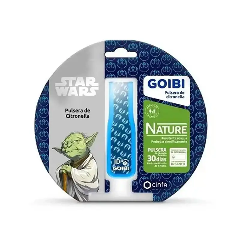 Bracciale Goibi Citronella Nature Star Wars Yoda