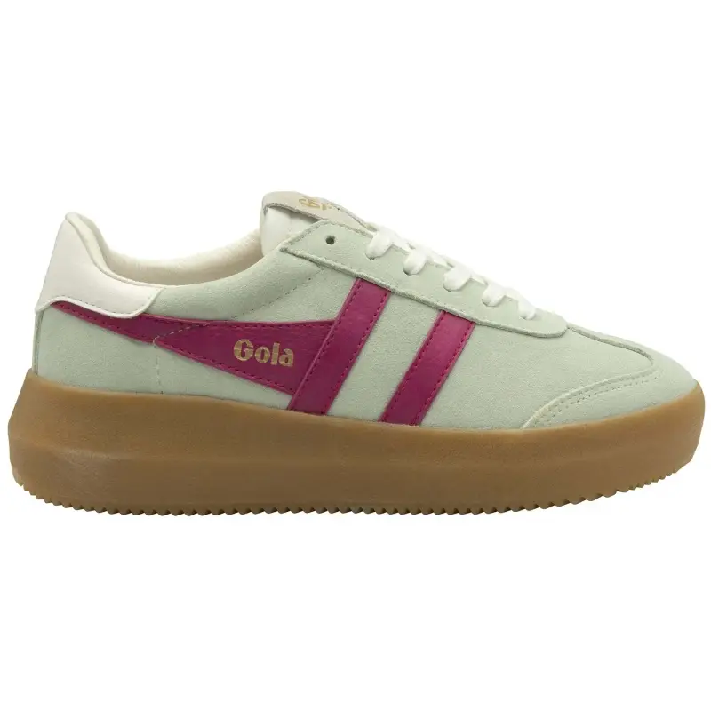 Scarpe da ginnastica con lacci in suede donna Gola Athena