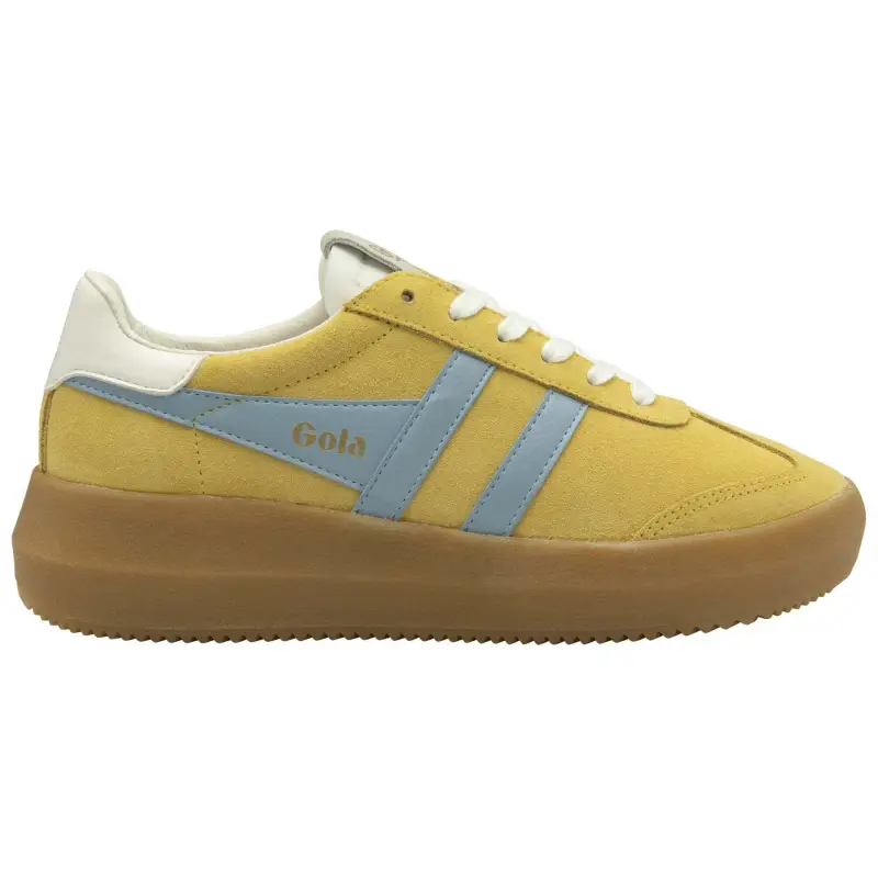 Scarpe da ginnastica con lacci in suede donna Gola Athena