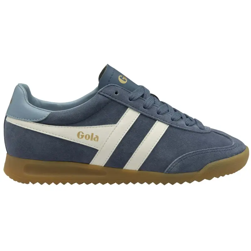 Scarpe da ginnastica con lacci in suede donna Gola Torpedo