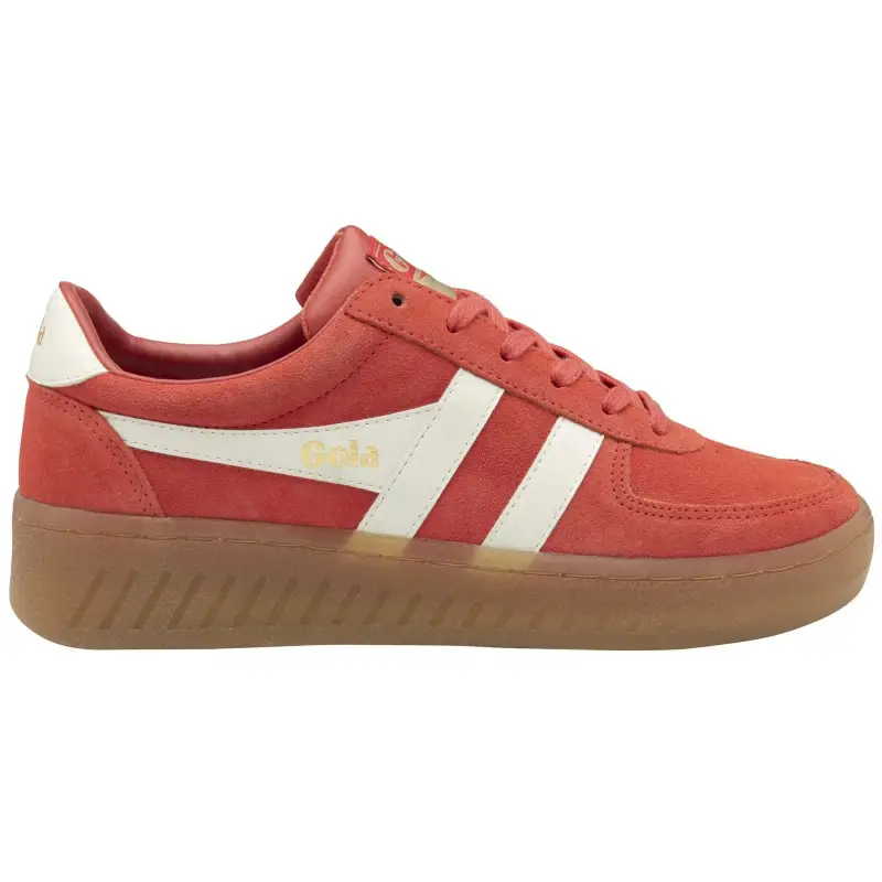 Sneakers da donna in pelle scamosciata Gola Grandslam
