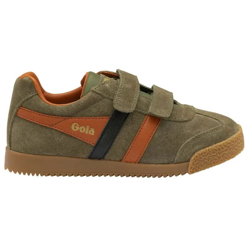 Sneakers da grattare per bambini Gola Harrier Strap Trainer