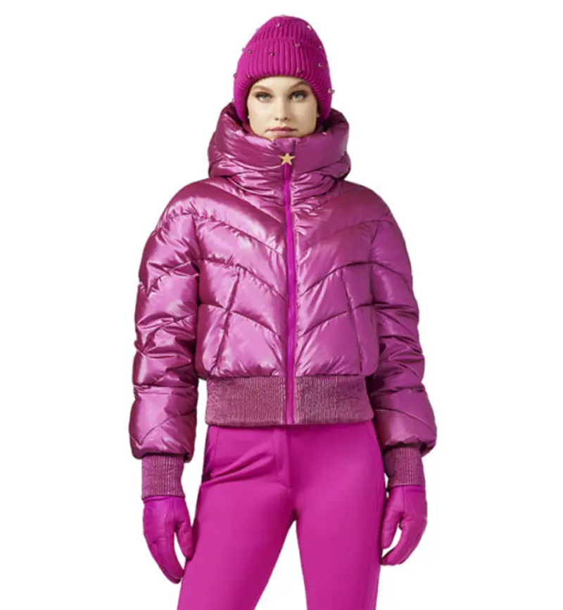 Caro W - giacca da sci - donna Dark Pink