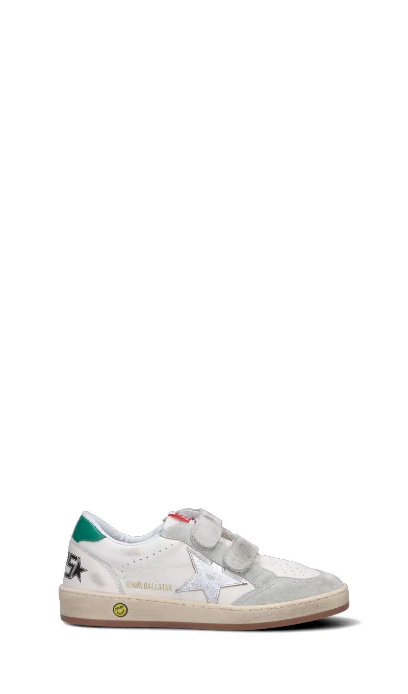 BALL STAR STRAP Sneaker ragazzo bianca in pelle Vario