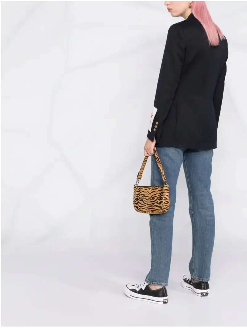 Golden Goose Blazer Blu 4220256 miniatura 2