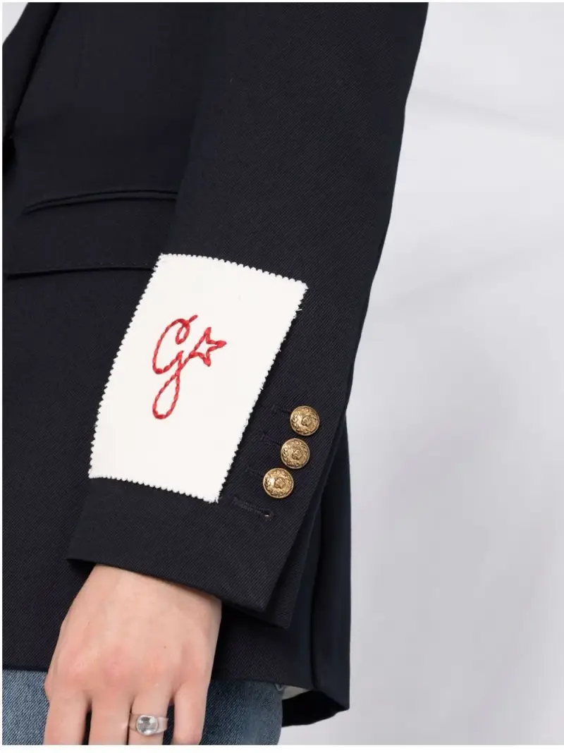 Golden Goose Blazer Blu 4220256 miniatura 3