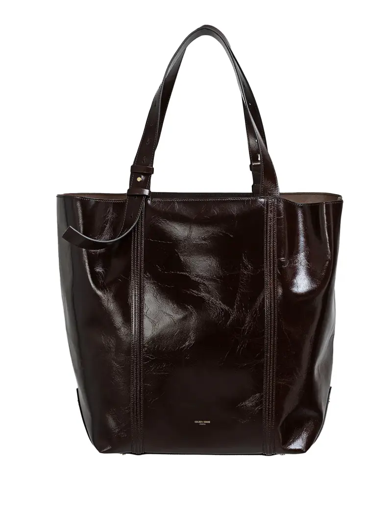 borsa golden goose MARRONE